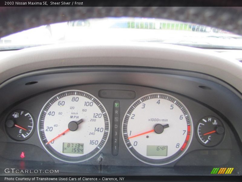 Sheer Silver / Frost 2003 Nissan Maxima SE
