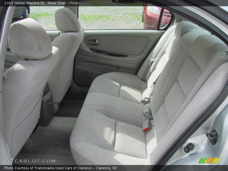 Sheer Silver / Frost 2003 Nissan Maxima SE