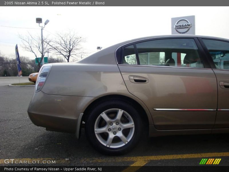 Polished Pewter Metallic / Blond 2005 Nissan Altima 2.5 SL