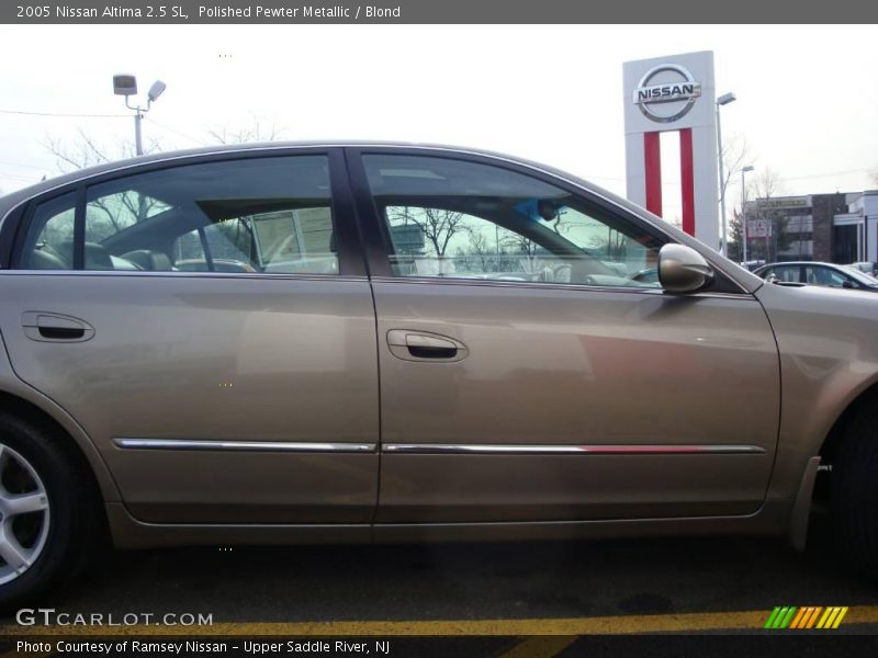 Polished Pewter Metallic / Blond 2005 Nissan Altima 2.5 SL