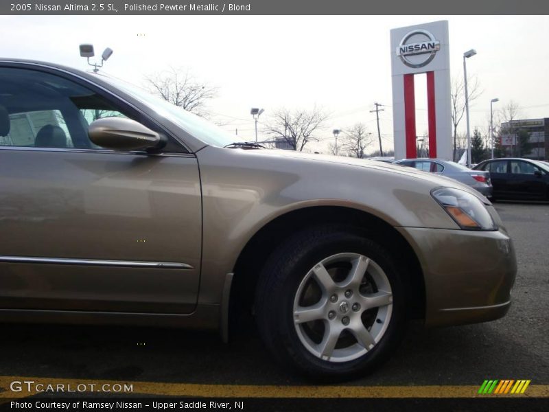 Polished Pewter Metallic / Blond 2005 Nissan Altima 2.5 SL