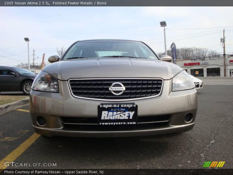 Polished Pewter Metallic / Blond 2005 Nissan Altima 2.5 SL