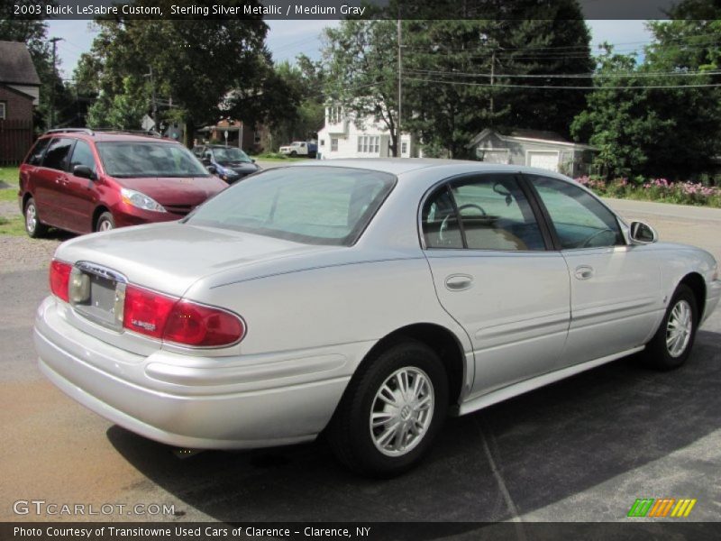 Sterling Silver Metallic / Medium Gray 2003 Buick LeSabre Custom