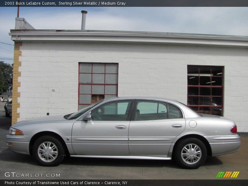 Sterling Silver Metallic / Medium Gray 2003 Buick LeSabre Custom