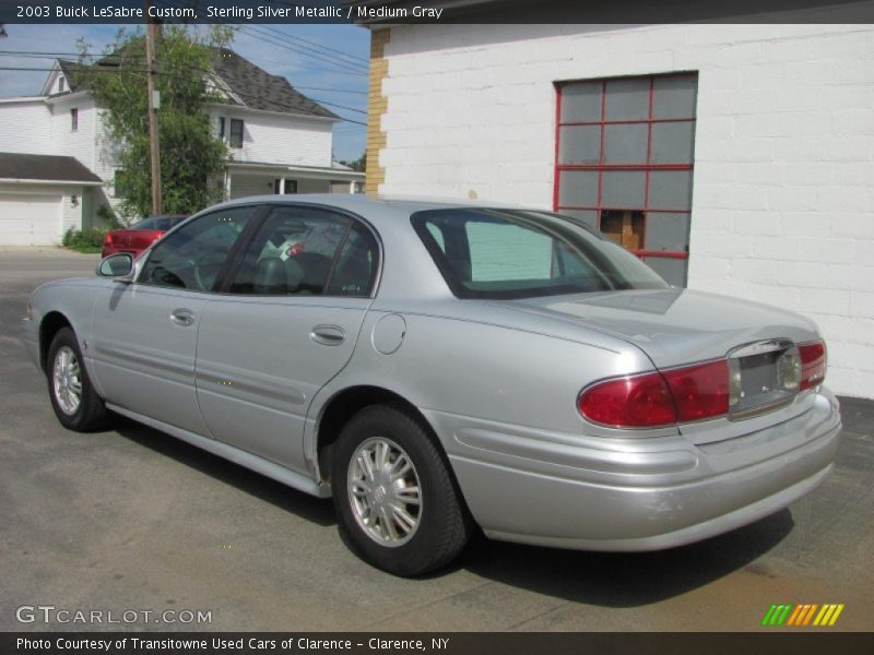 Sterling Silver Metallic / Medium Gray 2003 Buick LeSabre Custom