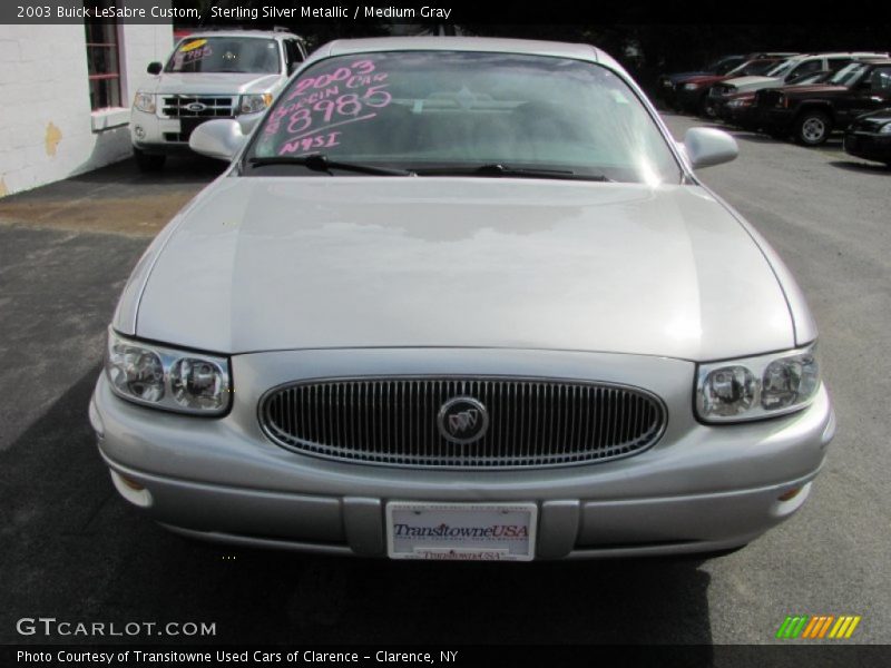 Sterling Silver Metallic / Medium Gray 2003 Buick LeSabre Custom