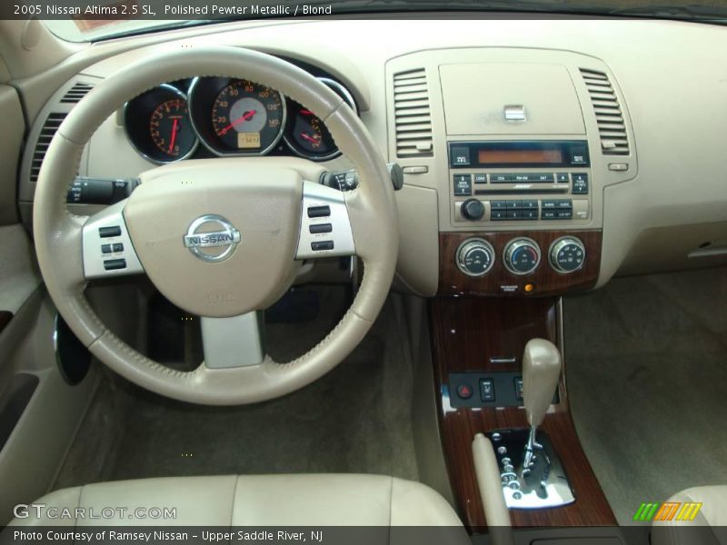 Polished Pewter Metallic / Blond 2005 Nissan Altima 2.5 SL