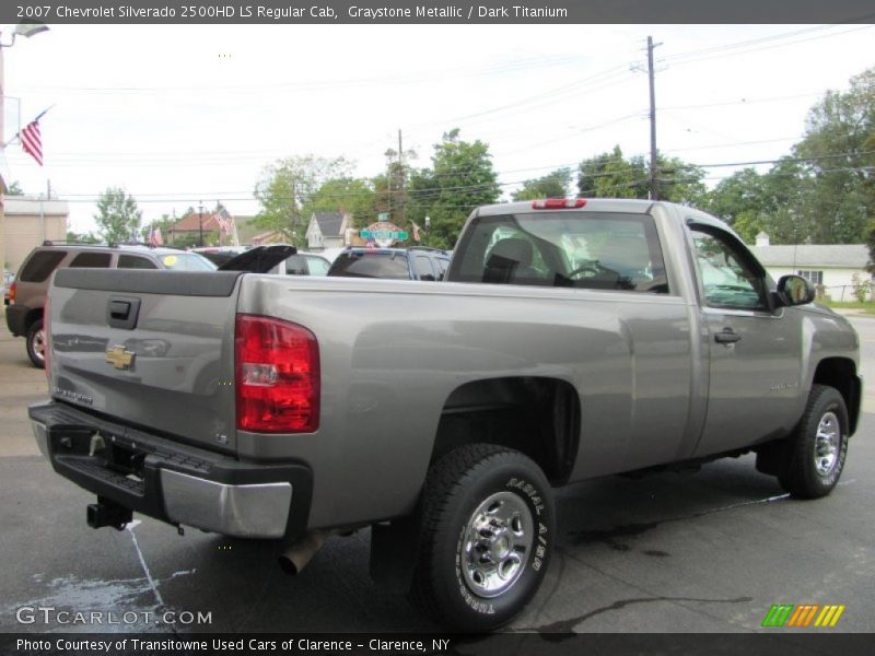 Graystone Metallic / Dark Titanium 2007 Chevrolet Silverado 2500HD LS Regular Cab