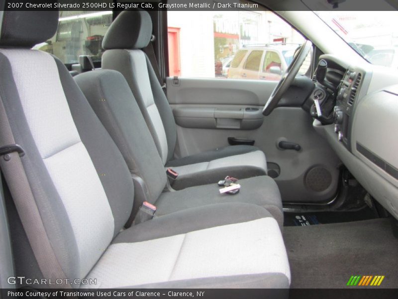 Graystone Metallic / Dark Titanium 2007 Chevrolet Silverado 2500HD LS Regular Cab