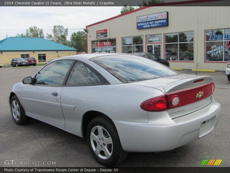 Ultra Silver Metallic / Graphite 2004 Chevrolet Cavalier LS Coupe