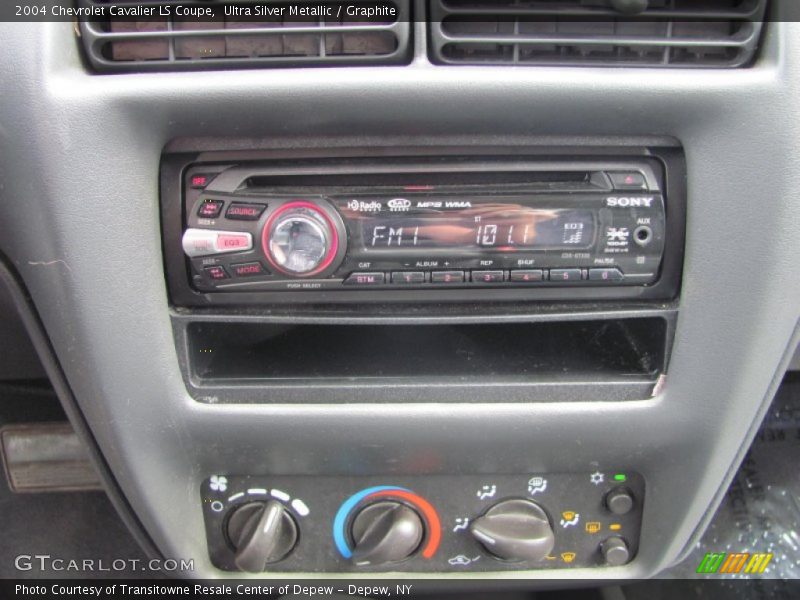 Audio System of 2004 Cavalier LS Coupe