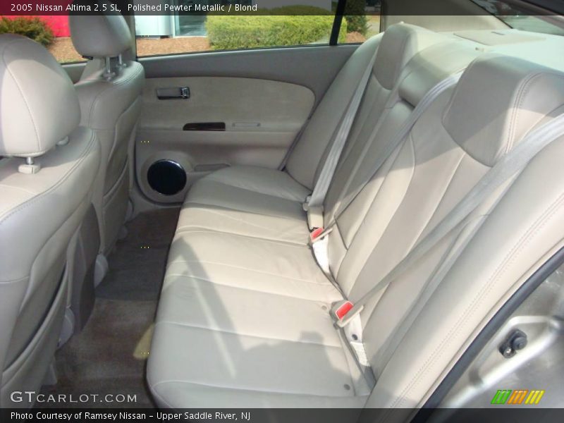 Polished Pewter Metallic / Blond 2005 Nissan Altima 2.5 SL