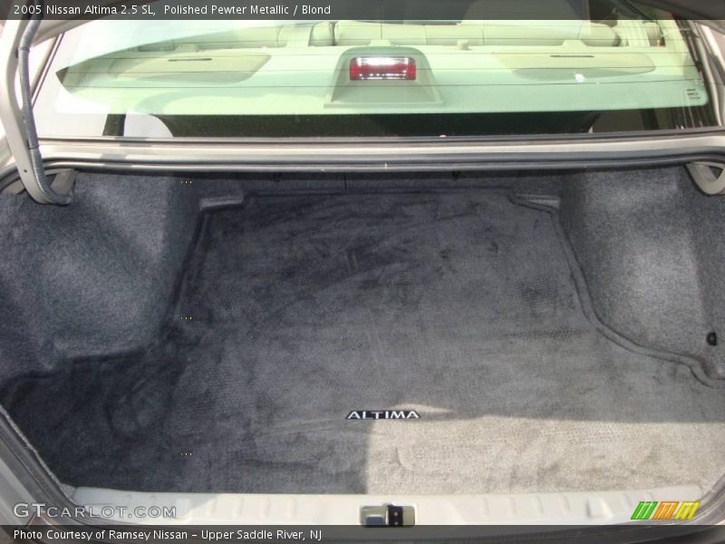 Polished Pewter Metallic / Blond 2005 Nissan Altima 2.5 SL