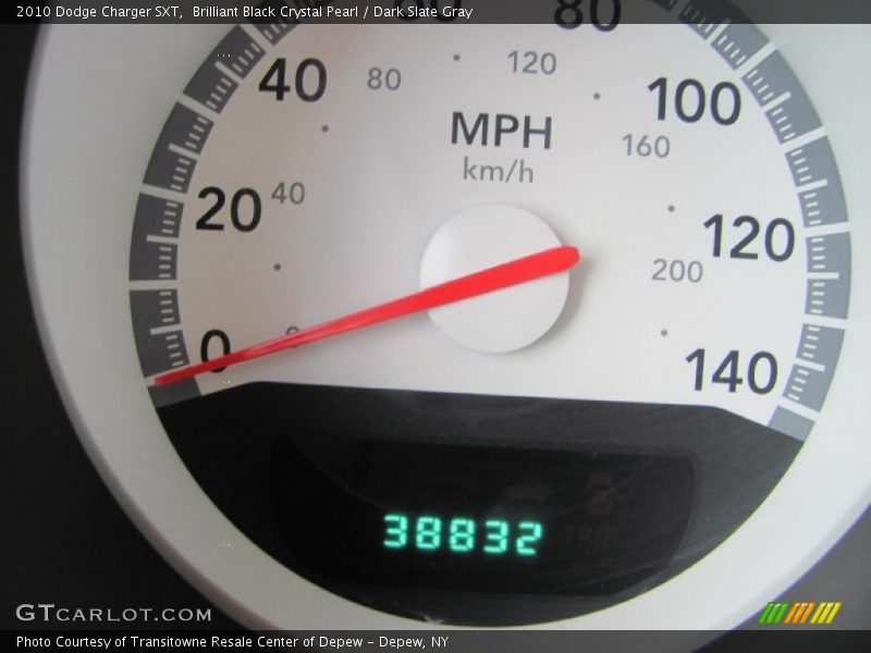 Brilliant Black Crystal Pearl / Dark Slate Gray 2010 Dodge Charger SXT