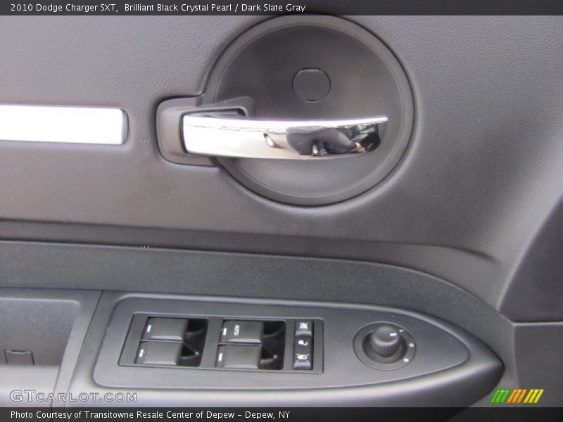 Brilliant Black Crystal Pearl / Dark Slate Gray 2010 Dodge Charger SXT