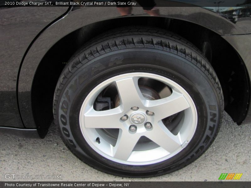 Brilliant Black Crystal Pearl / Dark Slate Gray 2010 Dodge Charger SXT
