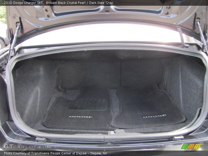 Brilliant Black Crystal Pearl / Dark Slate Gray 2010 Dodge Charger SXT