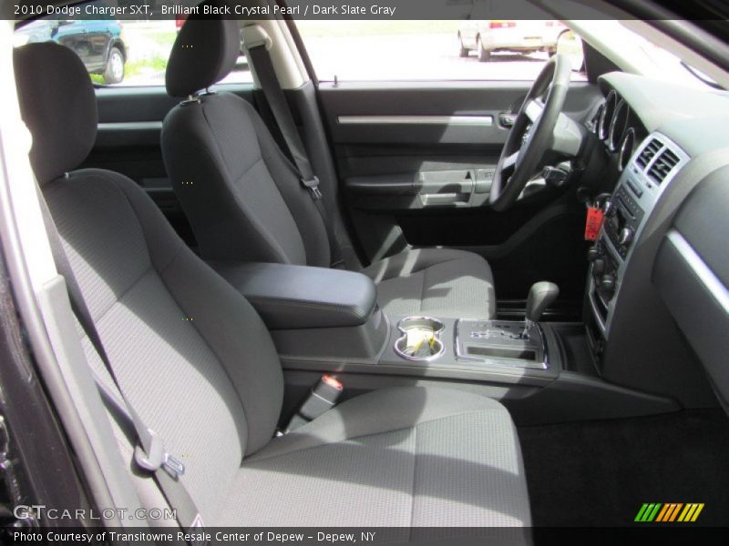Brilliant Black Crystal Pearl / Dark Slate Gray 2010 Dodge Charger SXT