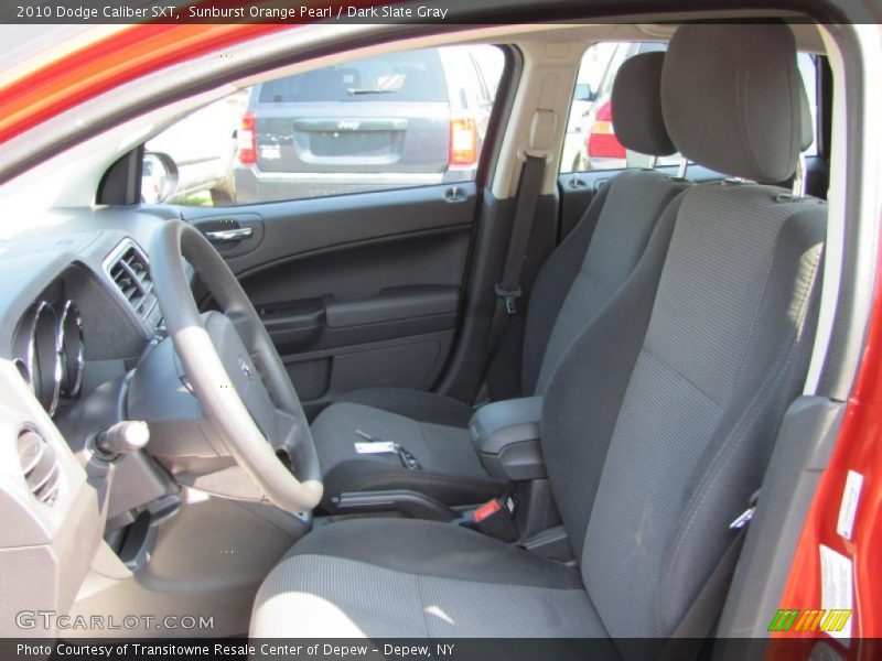 Sunburst Orange Pearl / Dark Slate Gray 2010 Dodge Caliber SXT
