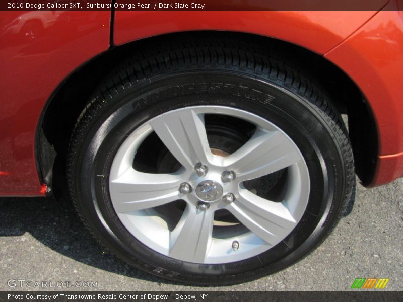 Sunburst Orange Pearl / Dark Slate Gray 2010 Dodge Caliber SXT