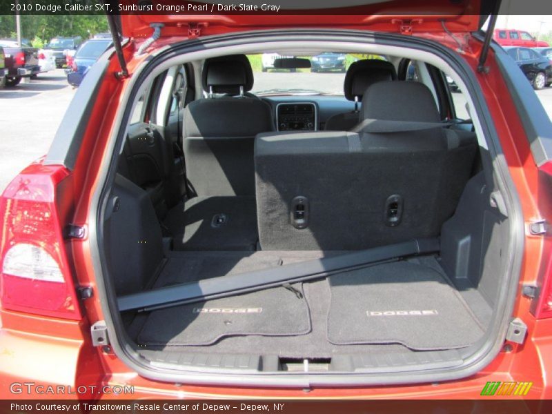 Sunburst Orange Pearl / Dark Slate Gray 2010 Dodge Caliber SXT