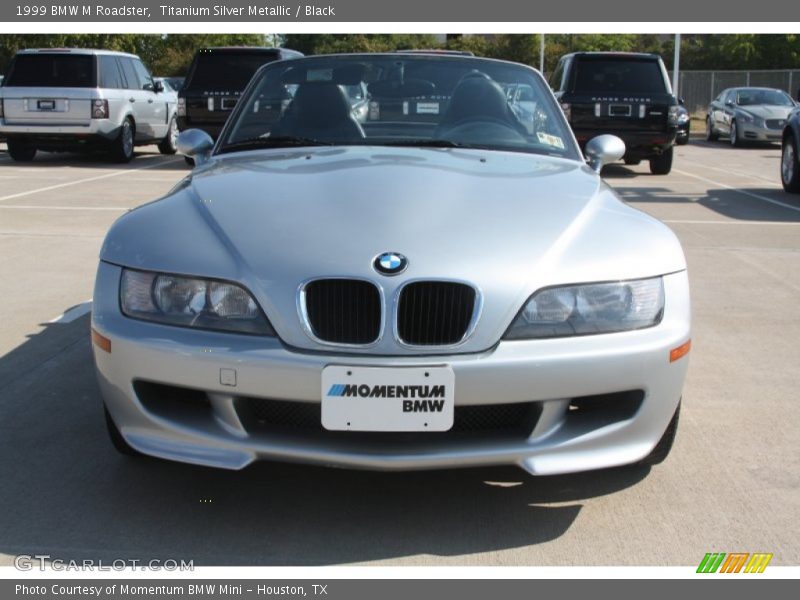 Titanium Silver Metallic / Black 1999 BMW M Roadster
