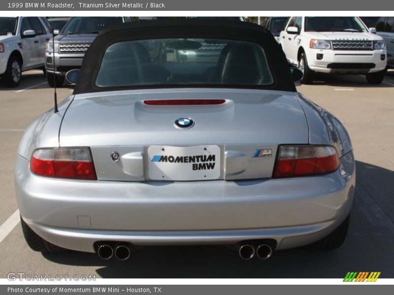 Titanium Silver Metallic / Black 1999 BMW M Roadster