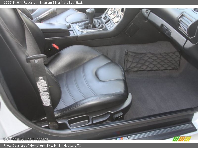 Titanium Silver Metallic / Black 1999 BMW M Roadster