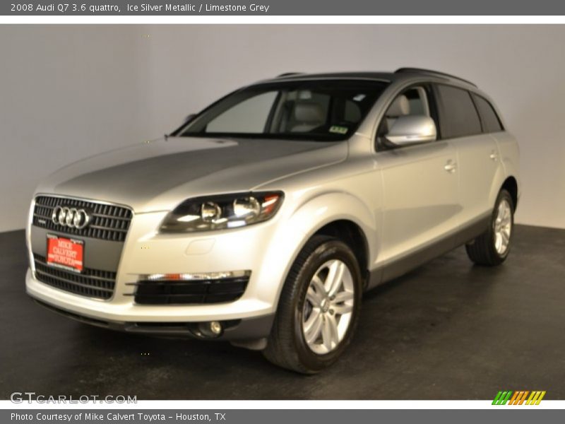 Ice Silver Metallic / Limestone Grey 2008 Audi Q7 3.6 quattro