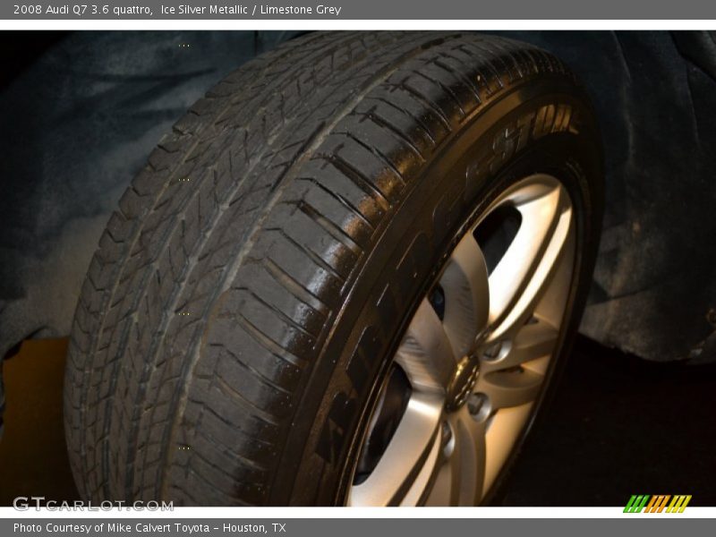 Ice Silver Metallic / Limestone Grey 2008 Audi Q7 3.6 quattro