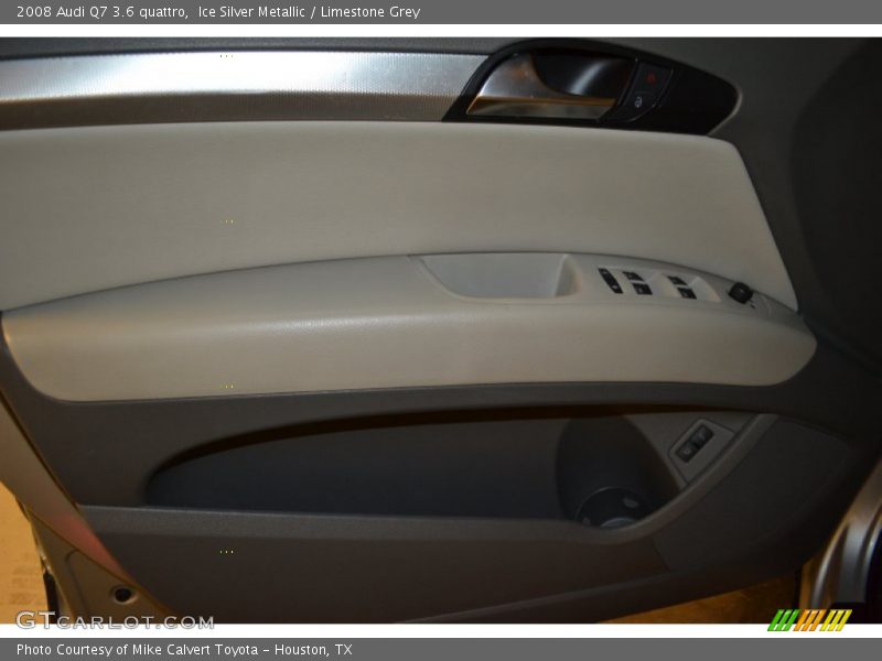 Ice Silver Metallic / Limestone Grey 2008 Audi Q7 3.6 quattro