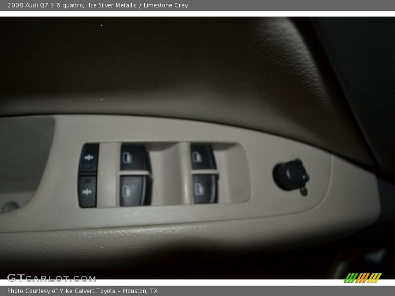 Ice Silver Metallic / Limestone Grey 2008 Audi Q7 3.6 quattro