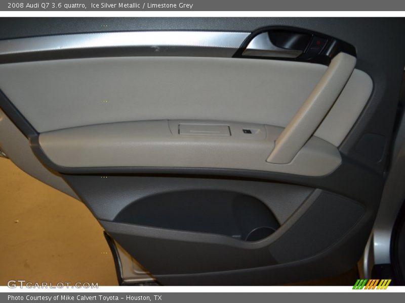 Ice Silver Metallic / Limestone Grey 2008 Audi Q7 3.6 quattro