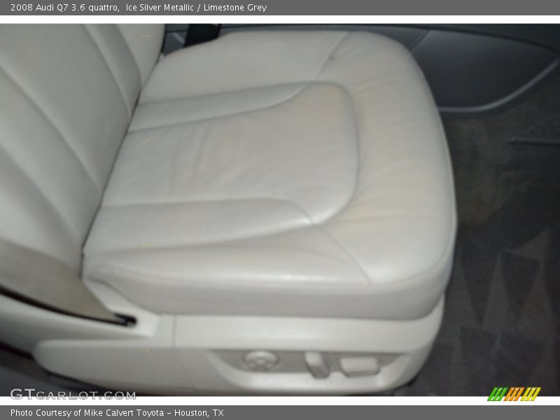 Ice Silver Metallic / Limestone Grey 2008 Audi Q7 3.6 quattro