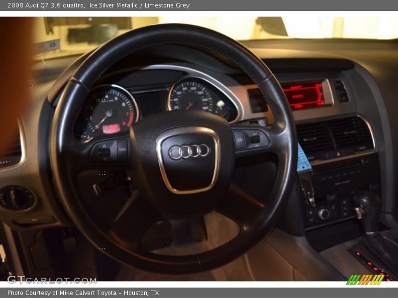 Ice Silver Metallic / Limestone Grey 2008 Audi Q7 3.6 quattro