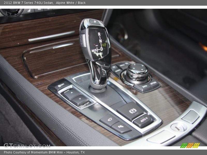 Alpine White / Black 2012 BMW 7 Series 740Li Sedan