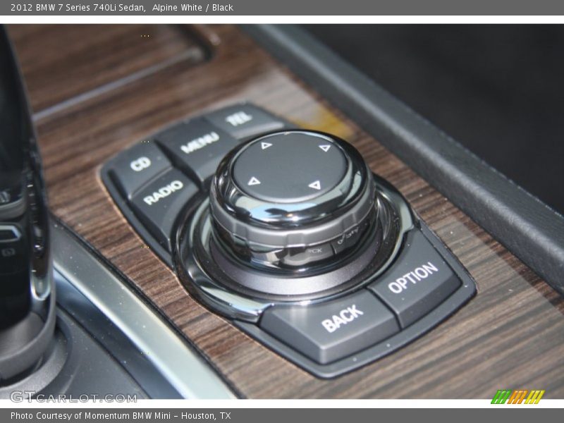Alpine White / Black 2012 BMW 7 Series 740Li Sedan
