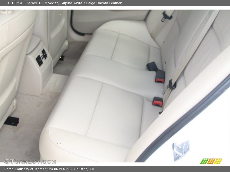 Alpine White / Beige Dakota Leather 2011 BMW 3 Series 335d Sedan