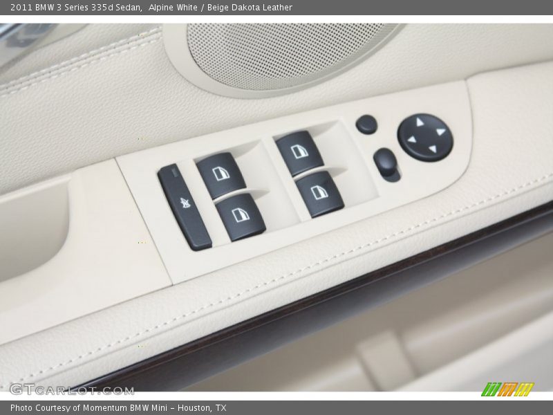 Alpine White / Beige Dakota Leather 2011 BMW 3 Series 335d Sedan