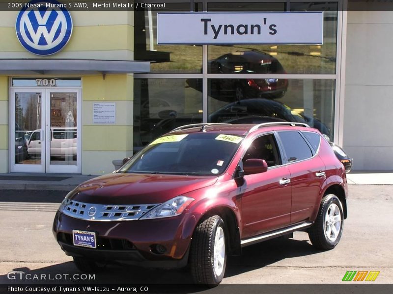 Merlot Metallic / Charcoal 2005 Nissan Murano S AWD