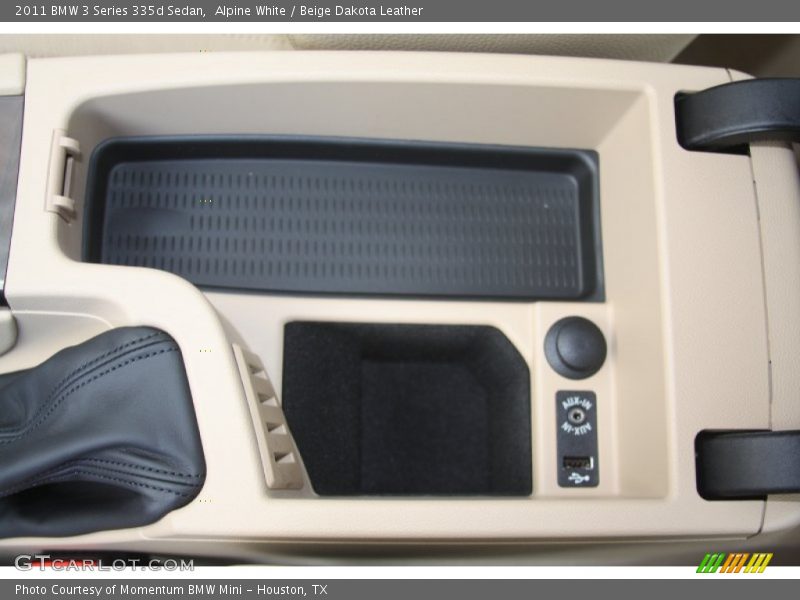 Alpine White / Beige Dakota Leather 2011 BMW 3 Series 335d Sedan