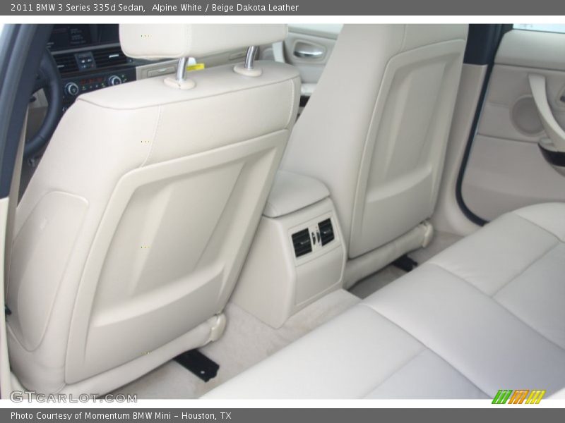 Alpine White / Beige Dakota Leather 2011 BMW 3 Series 335d Sedan