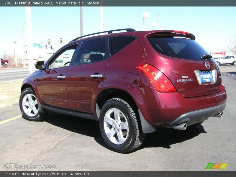 Merlot Metallic / Charcoal 2005 Nissan Murano S AWD