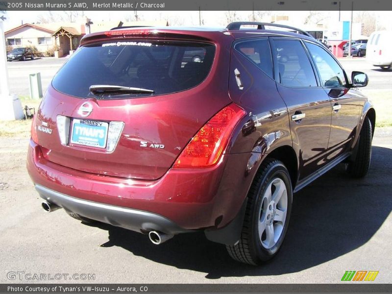 Merlot Metallic / Charcoal 2005 Nissan Murano S AWD