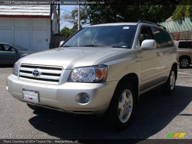 Millenium Silver Metallic / Ash 2004 Toyota Highlander Limited V6 4WD