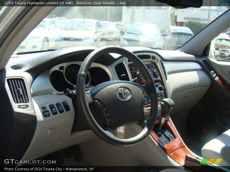 Millenium Silver Metallic / Ash 2004 Toyota Highlander Limited V6 4WD