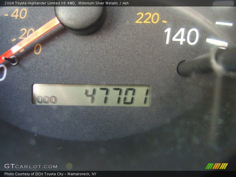 Millenium Silver Metallic / Ash 2004 Toyota Highlander Limited V6 4WD
