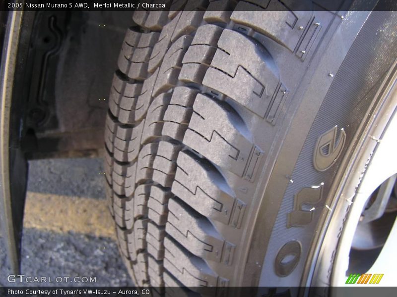 Merlot Metallic / Charcoal 2005 Nissan Murano S AWD