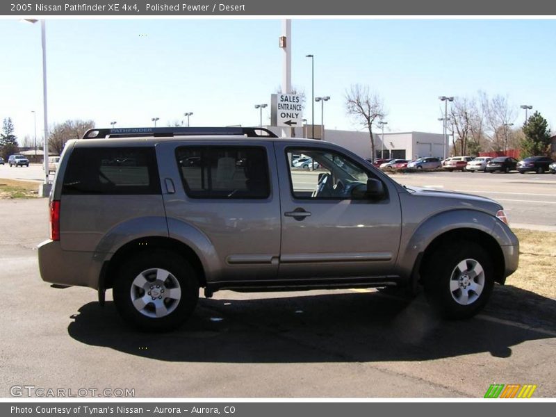 Polished Pewter / Desert 2005 Nissan Pathfinder XE 4x4