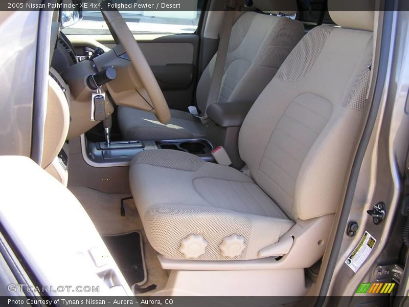 Polished Pewter / Desert 2005 Nissan Pathfinder XE 4x4
